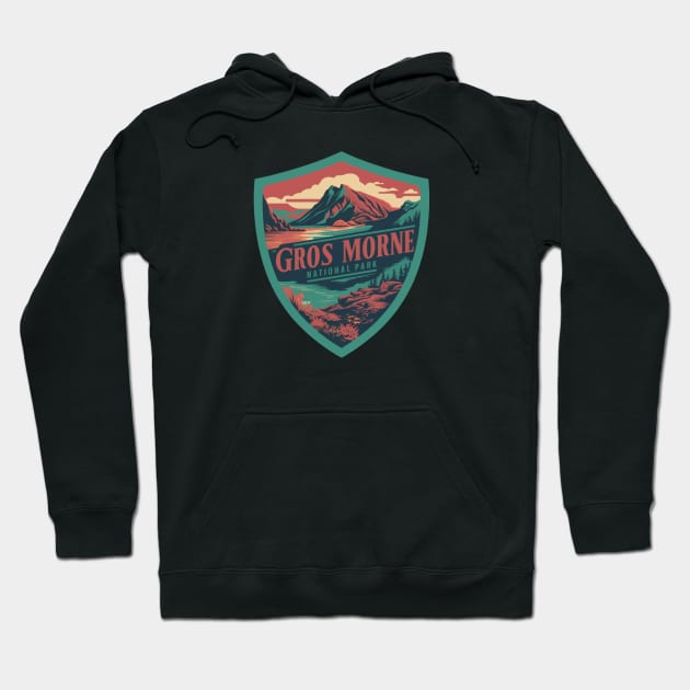 Gros Morne National Park Shield Hoodie by Perspektiva